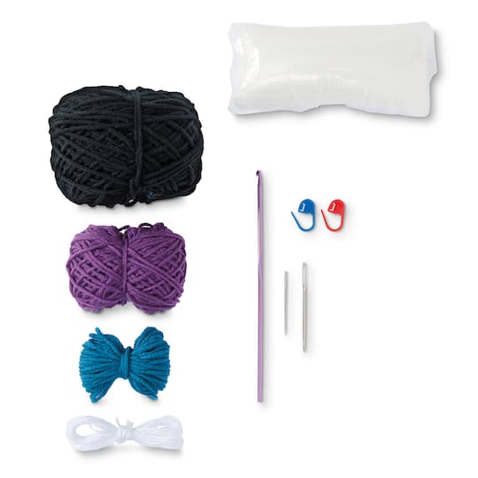 Morgana the Evil Eye Cauldron Mug Halloween Crochet Kit by Loops & Threads®